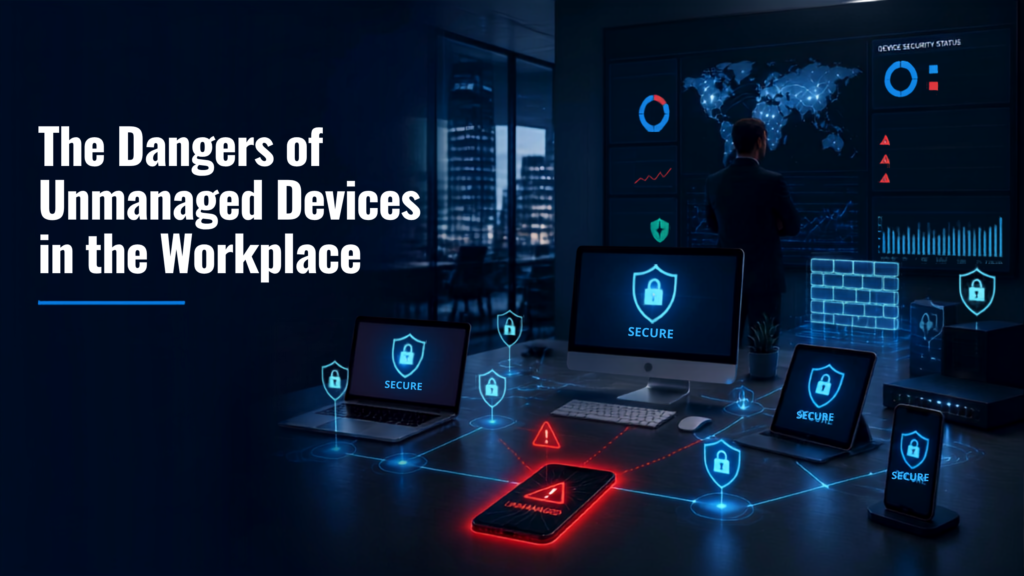 Cybersecurity Blog Cover – Unmanaged Devices